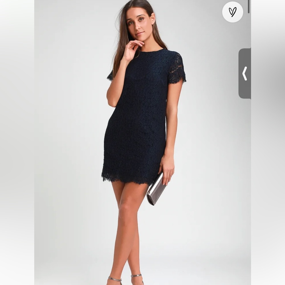 Lulus Navy Dress